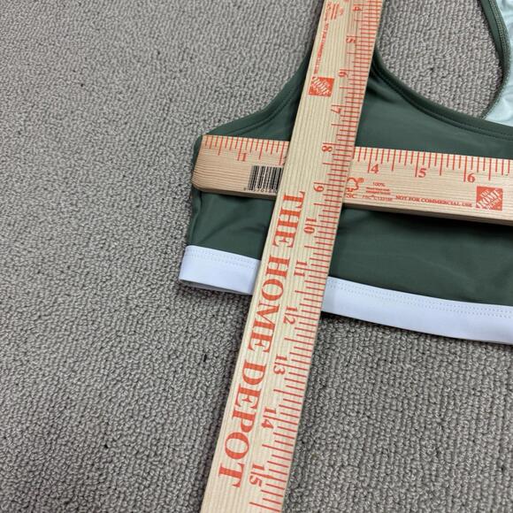 Cupshe Swimsuit Top Green Women’s Size Large NWT - Picture 4 of 11